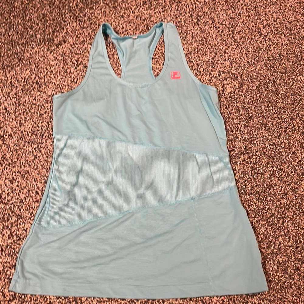 Fila size large super cute workout tank
